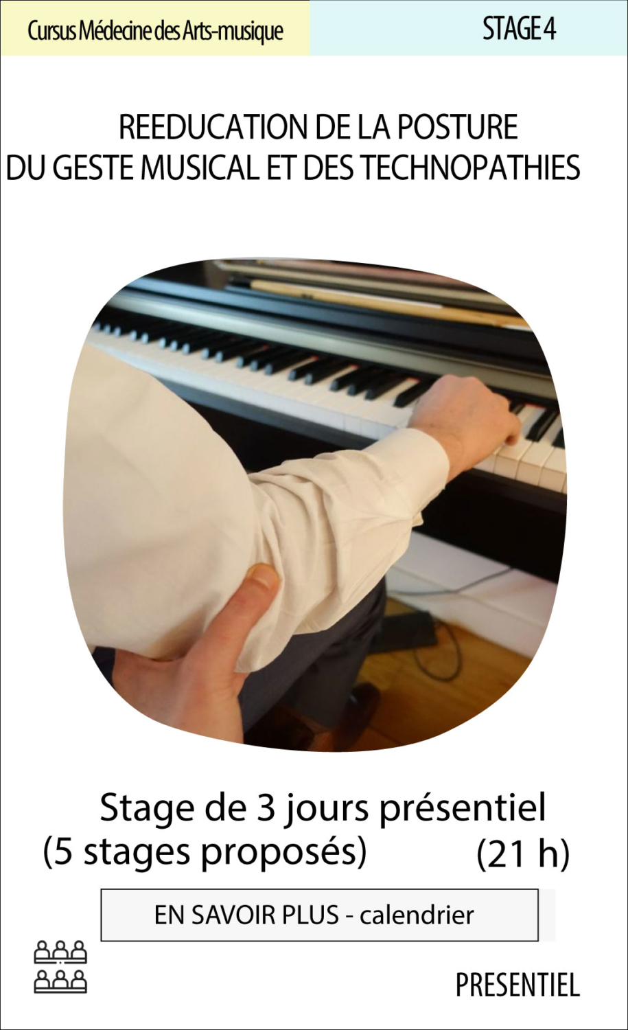 Rééducation de la posture du geste musical et des technopathies du musicien