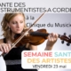 Journée santé des instrumentistes à vent dans le cadre de la SEMAINE SANTE DES ARTISTES à la Clinique du Musicien