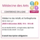 Médecine des Arts CAMPUS, conférence en ligne sur la santé des musiciens