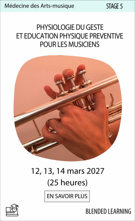 Physiologie du geste et éducation physique préventive pour les musiciens